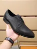 Novo 2023 Mens Dress Shoes Designer Couro Genuíno Moda Business Office Work Formal Flats Marca Masculina Festa Casamento Oxfords Tamanho 38-44