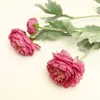 Atacado Flores Decorativas Simulação Peônia Janela de Exibição em Casa Flor de Seda