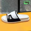 Luxury Trainer Slides Sandals mens designer pantoufles blanc noir bleu profond gris rouge plat toboggan mode été plage pantoufle tongs femmes sandale chaussures