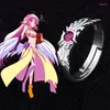 Kolczyki stadnonowe bez gry Schwi Dola 925 Srebrny kolczyki klip do uszu anime cosplay rekwizyty biżuterii kobiety