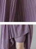 Koreanische Mode Breite Bein Hosen Frauen Elastische Hohe Taille Gefaltete Hosen Sommer Beiläufige Lose Chiffon Hosen Elegante Lange