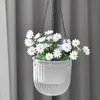 Jardinières Pots Suspendus Pot De Fleurs Hydroponique Plante Vases Auto Absorbant Eau Planteur Transparent Tenture Murale Panier De Fleurs Maison Balcon Décor R230620