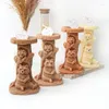 Craft Tools Stump Bear Candle Silicone Mold For Handmade Chocolate Decoration Gypsum Soap Resin Mould