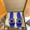 Женщина Flat Bottom Slippers Роскошные вышива сандалии модные пляжные туфли Summer Proleprong Women