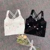 Designer Vest Tops Sexy Sling Sport Vest Lettre Imprimer Respirant Yoga Vêtements Femmes Yoga Tank Short Tops