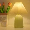 Table Lamps 1Set Ceramic Lamp Simple Desk Lights Modern Bedside 3W Decorative