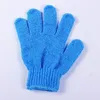 Creative Nylon Exfoliating Body Scrub Gloves Dusch Bath Mitt Loofah Skin Bath Sponge Fast Shipping F1822 Nijjo