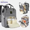 Crib Netting Sunveno Stylish Upgrade Diaper Bag Backpack Multifunction Travel BackPack Maternity Baby Changing Bags 20L Large Capacity 230619