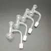 Cachimbos de fumaça Cachimbo de água Bong de vidro Bongs de água de óleo Clássico transparente ângulo reto acessórios de cigarro de vidro