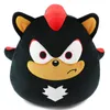 Wholesale 23cm 35cm new round hedgehog Sonic plush doll tumbler toy throw pillow