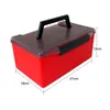 Fishing Accessories Box Thickened Plastic 52 Compartments Hard Bait Minnow Shrimp Storage Tackle Boxes Case 230619
