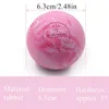 Fitnessbollar 6.3 cm lacrosse massage boll gummi kamouflage yoga muskel massage roller relaxation smärtlindring bärbar fysioterapi boll 230620