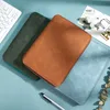 Anteckningar Zipper A5 Leather Business Notebook and Journal With Binder Notepad 6 Rings Agenda Planner Stationery Organizer 230620