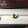 Loose Diamonds Tbj natural china peridot oval 911mm 36 ct per piece loose gemstone for diy gold silver jewelry 230619
