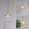 Hanglampen Loft Glas Hanglamp Messing Vintage Lamp E27 Armatuur Keuken Eetkamer Bar Industrieel Hanglamp Home Decor Lampen