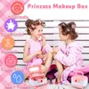 أزياء Kids Kit Girls Toy مع حالة تجميلية حقيقية لـ Little Girl Play Play Makeup Beauty Set B 230619