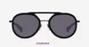 Лучшие оригинальные оптовые солнцезащитные очки DITA Sunglasses SpaceCraft Черное железное розовое золото темно -серое B Blk RGD Солнцезащитные очки