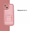 Роскошная подходящая Apple 13promax Phone Case Imprindted Кожаный телефон 14 Пара 12Pro Cover Cover Pucket Packen