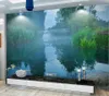 Personnalisé 3D peintures murales petit pont jungle peinture murale salon TV fond papiers peints décor à la maison L230620