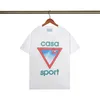 T-shirt da uomo firmata Casablanca Mode T-shirt casual T-shirt da uomo Kleidung Street Tennis Club Pantaloncini taglia S-3XL