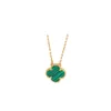 18K Gold Plated Necklaces Luxury Designer Necklace Four-leaf Clover Fashion Charm Pendant Necklace Wedding Party Jewelry High Quality Jewelry