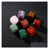 Свободные драгоценные камни натуральный камень кости Mahjong 13 Полу Gem Crabled Jade Games Crafts 15 мм доставки 202 dhgz0