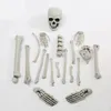 Autres fournitures de fête d'événement Behogar 19pcs effrayant résine artificielle squelettes humains crâne d'os cassé pour la maison hantée accessoires de fête d'halloween décoration 230619