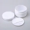 Pot de crème de 200g 250g 500g, sous-embouteillage de maquillage en plastique, étui de récipient cosmétique vide, bidon d'échantillon de masque, boîtes de lotion F1759 Lffaj