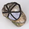 Bollmösningar utomhus solskyddsmedel QuickDrying Cap Jungle lämnar kamouflage unisex män och kvinnor camo baseball hatt casquette fiske 230620