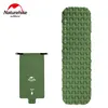 Lägermöbler Uppblåsbar madrass Ultralight Waterproof Compact Air Mat Single Sleeping Pad Travel Folding Bedble Camping 230617