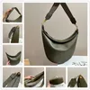 حقيبة مصمم أزياء Luna Luna Lady Fashion Half Moon Hobo Hide Quality Underarm Bag Luxury Hand Handsure Leisure Female Fashion Fashion