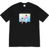 zomer heren designer t-shirt mode cartoon animel patroon portret afdrukken veelzijdig katoen brief mannen shirts sport losse man casual tees mannen t-shirts top