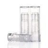Квадратная прозрачная пустая трубка для губной помады Элегантная креативная пластиковая бальзам для губ DIY 121 мм губ Rouge Container Tool Wcggb