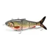 Baits Lures Artificial Fishing Lures Auto Bait Electric Wobblers 4-Segment LED Swimbaits Luya Robotic Fish Trackle pesca Accessories 230619