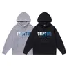 Designer Moda Roupas Mens Tracksuits Hoodies Trapstar Ukdrill Branco Azul Bordado Estilo Americano Estilo Broca Terno Sanitário Homens Mulheres Rock Hip Hop Algodão Str