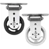 Accessories Wall-mounted Gym Home Rotating Silent Pulley DIY Lat Lift Cable System Attachments Stainless Steel Mute Swivel Bearing Wheels 230619