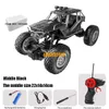 Metallo Rc Auto Telecomando Arrampicata ad alta velocità LED Light 2.4G 4CH Stunt Drift Kit di conversione auto elettrica Giocattolo Auto per bambini