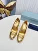 Designer women's formal shoes, professional attire, matching slippers, genuine leather, low heeled slippers, dazzling flower platform slippers 35-41