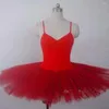 Scene Wear Professional Ballet Dress Vuxen Dance Slip One-Piece Tutu Swan kjol Puffy Performance