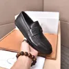 Luxury Name Mens Loafers Suit Slip On Office Dress Casual Shoes Walk Real Leather Size 38-44