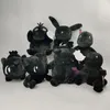 Großhandel 20 cm Cartoon Anime Schwarz Plüschtiere Kindergeburtstagsgeschenke Weihnachtsspielzeug