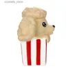 Jumbo kawaii popcorn cake squishy pączek owoców squishi powolne stresy stresy squeeze zabawki dla dziecka dzieci charyzma prezent l230518