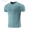 Designer Lulus Lemens Men T Shirt Original Short Sleeve Sportswear Fast Drying Running Clothes Men's Training Fitness New style Summer Top Breathable 7745ESS