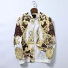 New Fashion Jacket Windbreaker Long Sleeve Mens Jackets Clothing Zipper pocket With Animal Pattern Plus Size Clothes M-3XL SS8