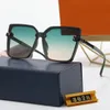 luxury sunglasses lousv sunglasses men sunglasses womens sunglasses Large frame Metal hollow mirror leg letter logo design Fashion brand factory outlet