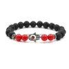 Beaded Maya Bracelet Charm Marble Eye Beads Lava Cure Energy Aura Gifts Drop Delivery Jewelry Bracelets Dhlia