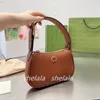 2023 bolso de mano para mujer, bolso de diseñador, bolso de hombro a la moda, baguette pequeño, bolsos de lujo, bolsos de mano, cuero, letras doradas, liso 5A