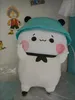 플러시 인형 kawaii bubu and dudu panda plush 귀여운 팬더 플러시 인형 만화 팬더 곰 채취 된 소프트 베개 장난감 생일 선물 230619