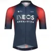 Rowerowe koszulki sety Ineos Team Jersey Set MTB Maillot Summer Cycling Clothing Rower koszule rowerowe