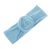 Meisjes Effen Tulband Haarband Elastische Baby Baby Top Knot Hoofdband Kinderen Haaraccessoires Baby Leuke Headwrap